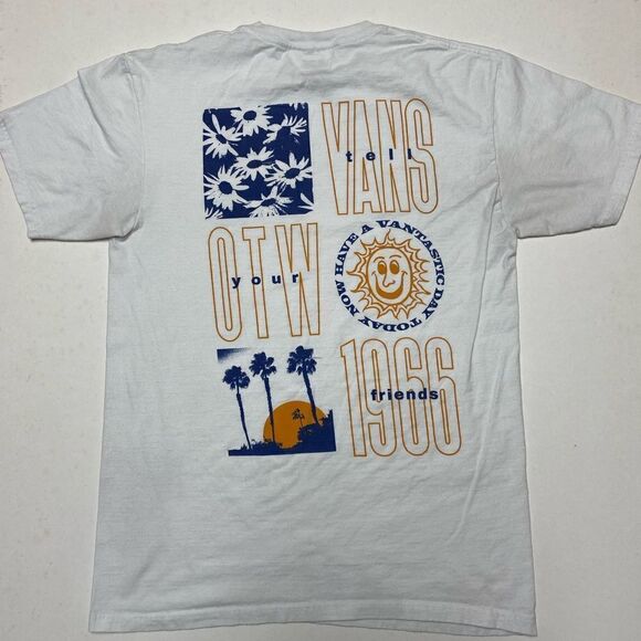 Vans Bundle of 2 Men’s Unisex Graphic Shirts Ron Jon Surf Shop/Fantastic Day SzM - Picture 10 of 15